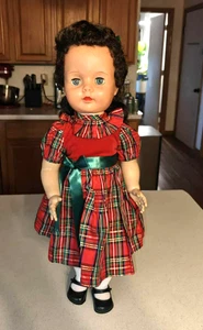 Ideal Posie Puppe 23 Zoll Laufpuppe Knie biegen 50er Jahre - Bild 1 von 11