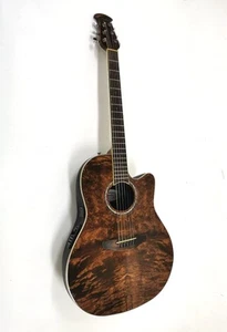 Ovation Celebrity Mid Bowl Semi Acoustic Guitar CS-24P-NBM in Original Hard Case - Picture 1 of 12