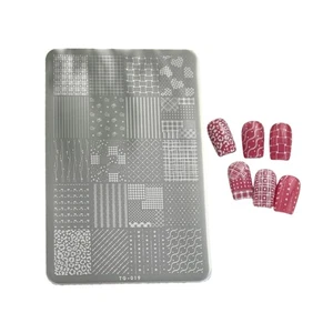 Stainless Steel Nail Pattern Plate 72g Suitable for Salon Quality Manicures - Bild 1 von 8