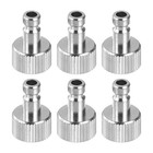 1/8 Air Brush Connector Male Adapters 6 Pcs Air Brush Quick Connect Male Ends