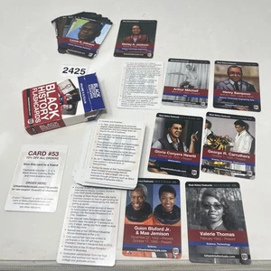 Black History Flashcards Volume 3: Steam - Urban Intellectuals COMPLETE - Picture 1 of 9