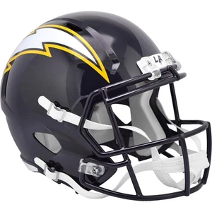 LA Chargers Navy Alternate 2025 Speed Replica Full Size Football Helmet - Picture 1 of 3