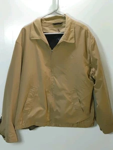 Abrigo Turnbury Para Hombre Grande Caqui Marrón Botón Informal Forrado Preppy Invierno Cremallera Completa - Imagen 1 de 15