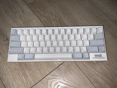 HHKB Professional 2 PD-KB400WN White Blank Keycaps Rare Slightly Used - Image 1 of 4