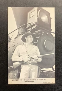 1959 Nu Card Western #10 Wells Fargo Dale Robertson Arcade TV Filme Cowboys 50er - Bild 1 von 2