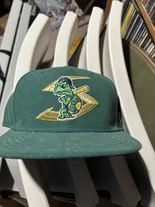 New Era Beloit Snappers Defunct Baseball Hat Size 7 1/4 Sky Carp - Picture 1 of 5