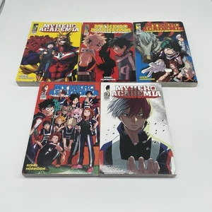 My Hero Academia English Manga Vol 1-5 Kohei Horikoshi Manga Fantasy YA Comic - Picture 1 of 8