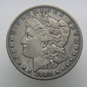 1900U S Silver Morgan Dollar $1 Coin 90% Silver - Picture 1 of 2