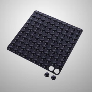 100 Piezas Goma Anticolisión Partículas Gabinete Puerta Tapones Almohadillas Parachoques Silencioso - Imagen 1 de 12