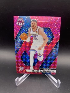2024-25 Mosaic Isaiah Hartenstein Pink Mosaic Prizm /175 OKC Thunder - Picture 1 of 3