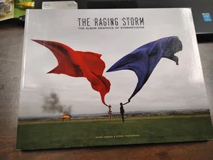 THE RAGING STORM: ALBUM GRAPHICS OF STORMSTUDIOS Signed by Storm Thorgerson TPB - Picture 1 of 13