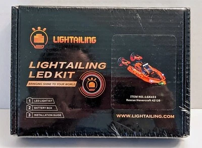 Kit LED Lightail para aerodeslizador de rescate Lego 42120 Lgk433 Foto 1 de 2