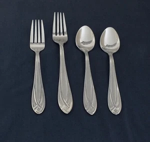 HAMPTON stainless LACE FROSTED, 4 mixed lots ,Satin & bright! LotAa3 - Picture 1 of 2