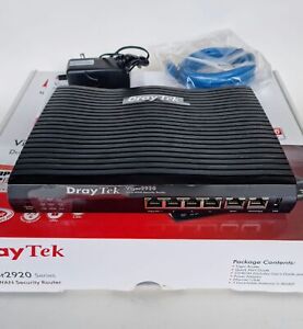 Draytek Vigor 2960 Dual-WAN Router/ Security