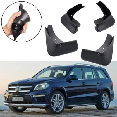 4 guardabarros guardabarros guardabarros guardabarros coche para Mercedes-Benz Clase GL 2013-2016 Foto 1 de 4