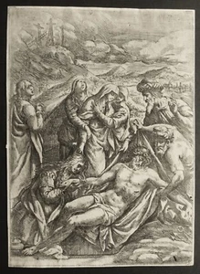 Gravure Ecole française ou italienne 17è - Picture 1 of 3