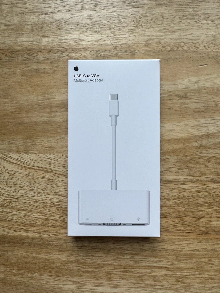 Brand New Apple USB-C to VGA Multiport Adapter A1620 MK1L2AM/A iPad MacBook - Image 1 of 1