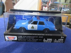 1:43 Motormax 1983 Dodge Diplomat RCMP Royal Canadian Mounted Police - Picture 1 of 8