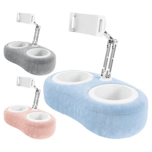 Mobile Phone Pillow Holder Bed Sofa Lap Adjustable Soft Pillow Stand - Picture 1 of 14
