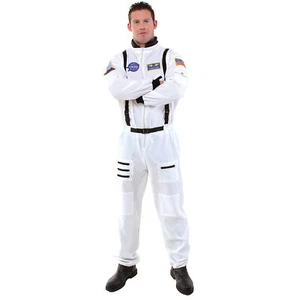 Underwraps Mens Lunar Astronaut Jumpsuit Costume - Picture 1 of 4