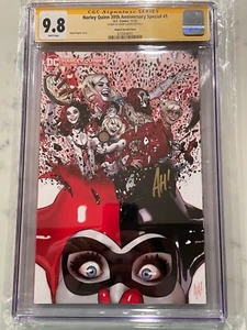 Harley Quinn 30th Anniversary Special #1 Variant CGC 9.8 SS Signed Adam Hughes - Picture 1 of 3