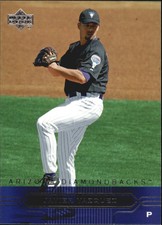 2005 Upper Deck Arizona Diamondbacks Baseball Card #306 Javier Vazquez