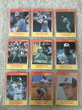 Cal Ripken Jr. 1988-89 Star Baseball Complete 9 Card Nova Set /500