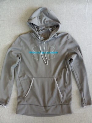 Under Armour Men's Hoody Loose  Drawstring Pullover Stretch Sweater Jacket SEE! - Image 1 of 4