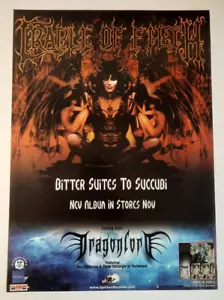 CRADLE OF FILTH ~ "Bitter Suites to..." ~ Vintage Magazine Print/Promo Ad 2001 - Bild 1 von 1