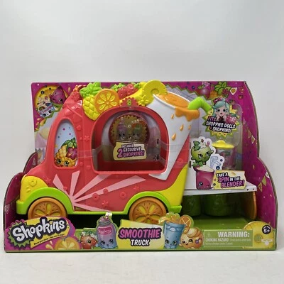 SHOPKINS Shoppies Doll Smoothie Truck Display and Playset - Image 1 of 4