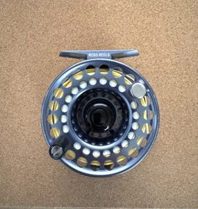 ROSS REEL EVOLUTION 2 FLY REEL - Blue - Rare Old School - Picture 1 of 6