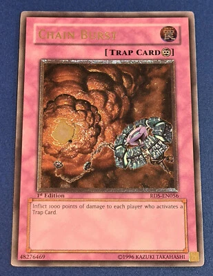 Chain Burst #RDS-EN056 1.Auflage Ultimate Rare Rise of Destiny 2004 EN Near Mint - Bild 1 von 4