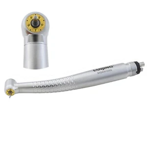 LANJING Dental 5 LED Turbina de Alta Velocidad Pieza de Mano Sin Sombras Autoalimentación 4 Agujeros - Imagen 1 de 20