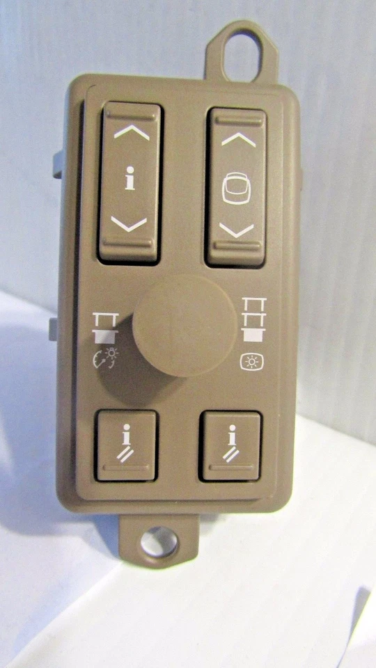 10381203 CADILLAC STS REGULADOR DE TABLERO INFORMACIÓN DE VIAJE INTERRUPTOR DE PANTALLA NUEVO ORIGINAL Foto 1 de 4