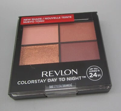 REVLON ~ STYLISH (560) ColorStay Day To Night Eyeshadow Eye Shadow Quad - Image 1 of 2