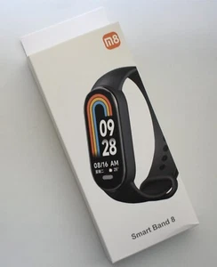 XIAOMI M8 smart band Heart Rate - Fitness tracker - watch - "NEW" in box USA - Zdjęcie 1 z 4