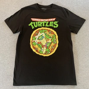 Teenage Mutant Ninja Turtles T Shirt Black Men’s Medium - Picture 1 of 4