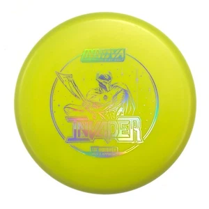 DISC GOLF INNOVA DX INVADER STRAIGHT PUTTER APPROACH 175g GREEN W/ HOLO FOIL - Picture 1 of 1