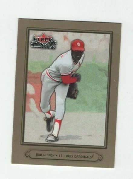 2002 FLEER FALL CLASSIC BASEBALL BOB GIBSON ST. LOUIS CARDINALS #45 - Image 1 of 1