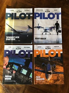 Lot Of 4 AOPA Pilot Magazines Jan - Apr 2022 - Picture 1 of 2