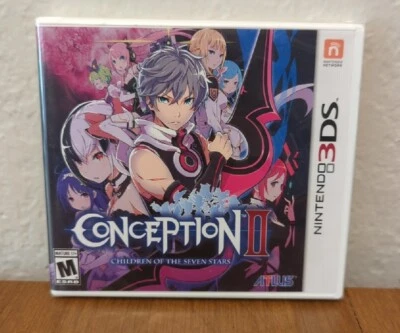 Conception II: Children of the Seven Stars (Nintendo 3DS, 2014) Ships Fast NEW - Image 1 of 4