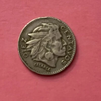 1966 Diez Centavos Calarca Republica De Colombia Coin coins Money Misprint?? - Image 1 of 4