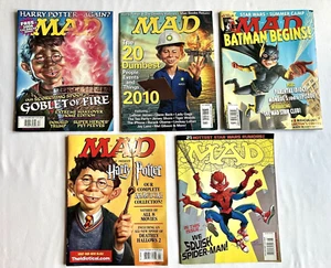 5 Mad Magazine SET 2002-2011 Harry Potter, Spider Man, Bat Man, Donald Trump - Bild 1 von 13