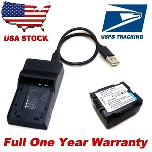 Battery Pack / USB Charger For HITACHI DZ-BP07P DZ-BP07PW DZ-BP07S DZ-BP7S NEW - Picture 1 of 10