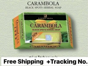 1X Carambola Star Herbs Soap Fruit Black Spots Vitamin C Smooth Brightening Skin - Picture 1 of 9