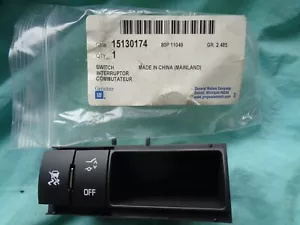 GM 15130174 2007 SATURN OUTLOOK LIFT GATE WINDOW RELEASE SWITCH - EBONY -NEW OEM - Picture 1 of 4
