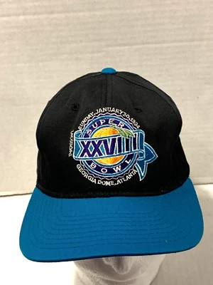 ¡Raro! De colección 1994 Super Bowl XXVIII Georgia Dome Starter Snapback Sombrero NUEVO Foto 1 de 3