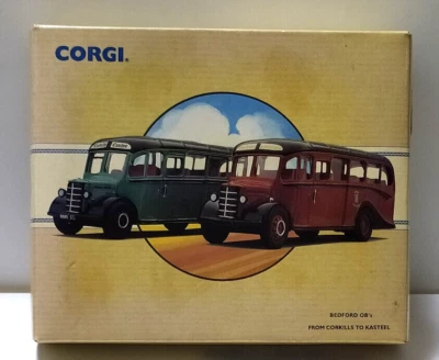 CORGI DIE CAST AUTOBUS  BEDFORD OB'S FROM CORKILLS  TO KASTEEL  ART 97078 - Immagine 1 di 4