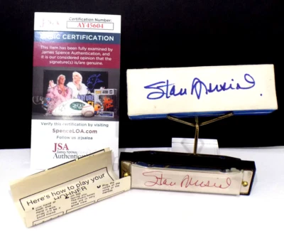 STAN MUSIAL HOF Signed Autograph Auto Harmonica JSA 💎 COA - Image 1 of 4