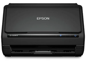 Escáner - Epson WorkForce ES-500WII, Inalámbrica, 600 x 600 DPI, 35 ppm, - Imagen 1 de 3